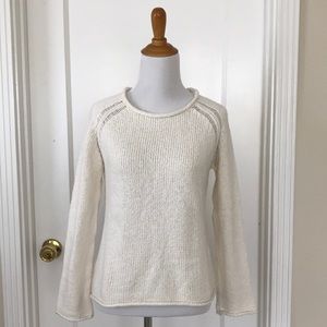 Chelsea & Theodore Cotton Knit Sweater